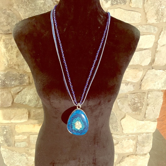Chico's Jewelry - Chico’s Blue Necklace